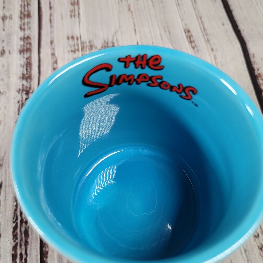 The Simpson's Homer D'OH! Coffee Cup Mug Rare‎ 14oz - Picture 5 of 6